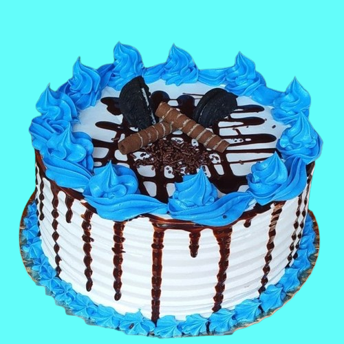 Torta con capas de colores del arcoíris